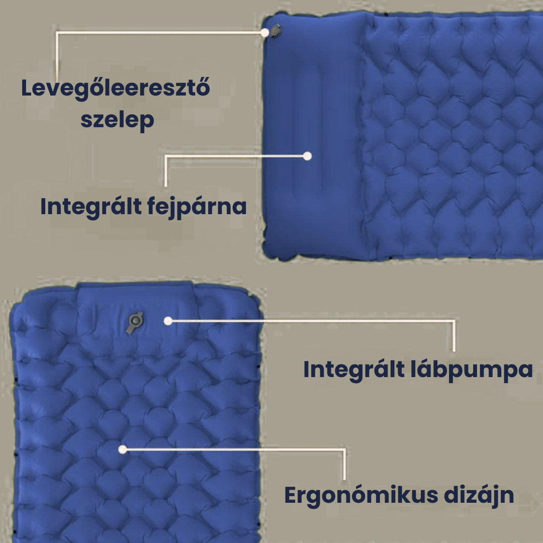 RESTIGO AIRMAT- Lábpumpás matrac